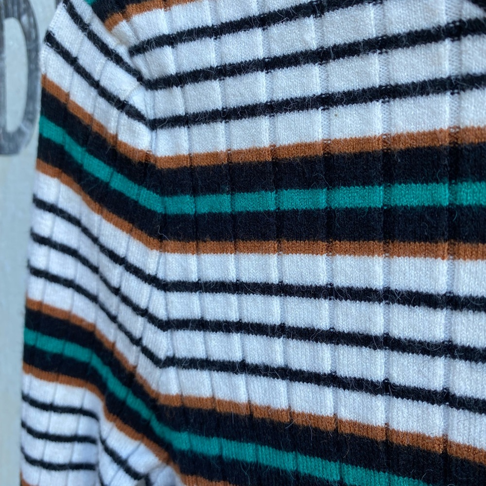 Forever 21 Long Sleeve Striped Top